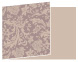 Renaissance Rosy Brown Fold Away Invitation 5 x 7 - 25/Pk