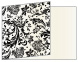 Renaissance Black Fold Away Invitation 5 x 7 - 25/Pk
