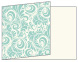 Nature Mellow Blue Fold Away Invitation 5 x 7 - 25/Pk