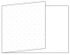 Polkadot Baby Blue Fold Away Invitation 5 x 7 - 25/Pk