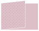 Polkadot Purple Fold Away Invitation 5 x 7 - 25/Pk