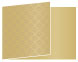 Rococo Bronze Fold Away Invitation 5 x 7 - 25/Pk