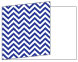 Chevron Comet Fold Away Invitation 5 x 7 - 25/Pk