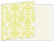 Victoria Lime Fold Away Invitation 5 x 7 - 25/Pk