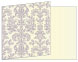 Victoria Grey Fold Away Invitation 5 x 7 - 25/Pk