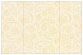 Paisley Gold Gate Fold Invitation Style A (5 x 7) - 10/Pk