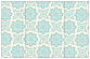 Morocco Mellow Blue Gate Fold Invitation Style A (5 x 7) - 10/Pk