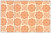 Morocco Copper Gate Fold Invitation Style A (5 x 7) - 10/Pk