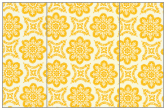 Morocco Yellow Gate Fold Invitation Style A (5 x 7) - 10/Pk