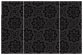 Morocco Noir Gate Fold Invitation Style A (5 x 7) - 10/Pk