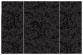Renaissance Noir Gate Fold Invitation Style A (5 x 7) - 10/Pk