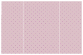 Polkadot Purple Gate Fold Invitation Style A (5 x 7) - 10/Pk