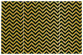 Chevron Noir Gate Fold Invitation Style A (5 x 7) - 10/Pk
