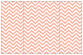 Chevron Ginger Gate Fold Invitation Style A (5 x 7) - 10/Pk