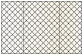 Casablanca Black & White Gate Fold Invitation Style A (5 x 7) - 10/Pk