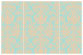 Victoria Tan Gate Fold Invitation Style A (5 x 7) - 10/Pk
