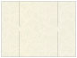 Paisley Silver Gate Fold Invitation Style B (5 1/4 x 7 3/4) - 10/Pk