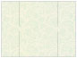 Paisley Green Gate Fold Invitation Style B (5 1/4 x 7 3/4) - 10/Pk