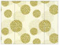 Aster Green Gate Fold Invitation Style B (5 1/4 x 7 3/4) - 10/Pk