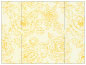 Rose Gold Gate Fold Invitation Style B (5 1/4 x 7 3/4) - 10/Pk