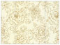 Rose Antique Gate Fold Invitation Style B (5 1/4 x 7 3/4) - 10/Pk