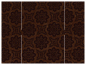 Morocco Coco Gate Fold Invitation Style B (5 1/4 x 7 3/4) - 10/Pk