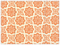 Morocco Copper Gate Fold Invitation Style B (5 1/4 x 7 3/4) - 10/Pk