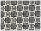 Morocco Black Gate Fold Invitation Style B (5 1/4 x 7 3/4) - 10/Pk