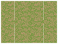 Renaissance Green Gate Fold Invitation Style B (5 1/4 x 7 3/4) - 10/Pk