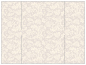 Renaissance Siver Gate Fold Invitation Style B (5 1/4 x 7 3/4) - 10/Pk