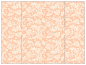 Renaissance Blush Gate Fold Invitation Style B (5 1/4 x 7 3/4) - 10/Pk