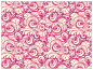 Nature Hot Pink Gate Fold Invitation Style B (5 1/4 x 7 3/4) - 10/Pk
