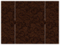 Nature Coco Gate Fold Invitation Style B (5 1/4 x 7 3/4) - 10/Pk
