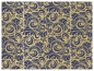 Nature Navy Gate Fold Invitation Style B (5 1/4 x 7 3/4) - 10/Pk