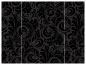 Nature Black Gate Fold Invitation Style B (5 1/4 x 7 3/4) - 10/Pk