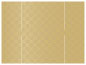 Rococo Bronze Gate Fold Invitation Style B (5 1/4 x 7 3/4) - 10/Pk