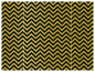 Chevron Noir Gate Fold Invitation Style B (5 1/4 x 7 3/4) - 10/Pk