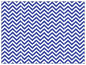 Chevron Comet Gate Fold Invitation Style B (5 1/4 x 7 3/4) - 10/Pk