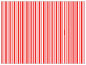 Stripe Rouge Gate Fold Invitation Style B (5 1/4 x 7 3/4) - 10/Pk