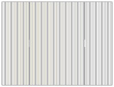 Stripe Grey Gate Fold Invitation Style B (5 1/4 x 7 3/4) - 10/Pk