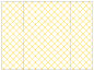 Casablanca Bumble Bee Gate Fold Invitation Style B (5 1/4 x 7 3/4) - 10/Pk
