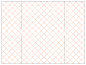Casablanca Ginger Gate Fold Invitation Style B (5 1/4 x 7 3/4) - 10/Pk