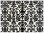 Victoria Black & White Gate Fold Invitation Style B (5 1/4 x 7 3/4) - 10/Pk