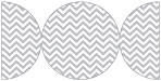 Pattern Gatefold Invitations 5 3/4 diameter
