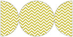 Pattern Gatefold Invitations 5 3/4 diameter