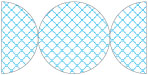 Casablanca Ocean Round Gate Fold Invitation Style D (5 3/4 Diameter) - 10/Pk