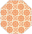 Morocco Copper Gate Fold Invitation Style F (3 7/8 x 9) - 10/Pk