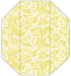 Renaissance Lime Gate Fold Invitation Style F (3 7/8 x 9) - 10/Pk