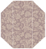Renaissance Rosy Brown Gate Fold Invitation Style F (3 7/8 x 9) - 10/Pk