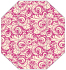 Nature Hot Pink Gate Fold Invitation Style F (3 7/8 x 9) - 10/Pk